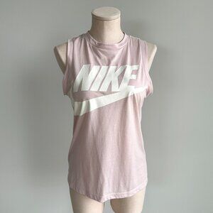 Nike Muscle Tank Top Light Pink Womens Size XS Sleeveless Tee